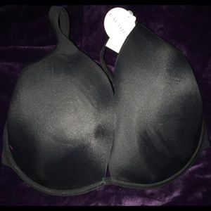 NWT Cacique Black Plunge Bra 40H